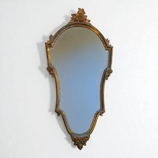 Grand miroir doré d'occasion  Fourmies