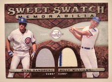 Ryne Sandberg Billy Williams 2009 UD Sweet Spot Swatch Memorabilia Dual Patch 🔥 comprar usado  Enviando para Brazil