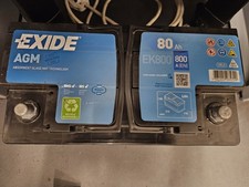 Exide ek800 agm for sale  BURTON-ON-TRENT