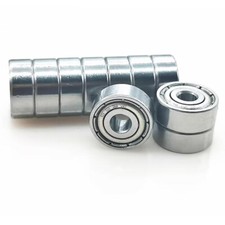 Rolamentos radiais blindados de esferas em miniatura 10 peças 623ZZ tamanho 3x10x4mm rolamento de prata comprar usado  Enviando para Brazil