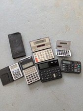 Lot calculatrices vintage d'occasion  Farébersviller