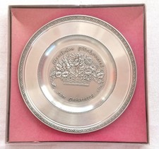 Zinnteller wandschmuck deko gebraucht kaufen  Bodnegg