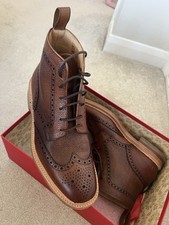 Loake brouge boots for sale  SOUTHEND-ON-SEA