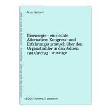 Bioenergie echte alternative gebraucht kaufen  Buttenwiesen