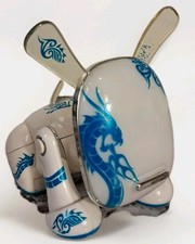Hasbro Sega 2007 Interactive iDog Amp'd Robot BLUE DRAGON Speaker Tiger Toy LEIA comprar usado  Enviando para Brazil