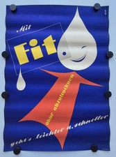 Plakat fit tropfen gebraucht kaufen Plakat fit tropfen gebraucht kaufen  Berlin