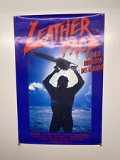 Leather face poster for sale  PRESTON