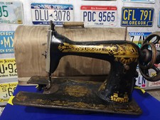 Antyczna maszyna do szycia Singer z 1909 roku nr seryjny - V1046603 - model 15K Sfinx na sprzedaż  PL
