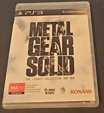 Metal Gear Solid ⚙️ The Legacy Collection Sony PlayStation 3, usado comprar usado  Enviando para Brazil