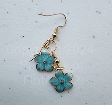 Brincos pendurados de flores feitos à mão - Cor FOTO , usado comprar usado  Enviando para Brazil