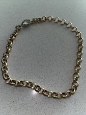 Chunky gold tone for sale  WEMBLEY