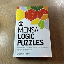 Mensa logic puzzles for sale  CARDIFF