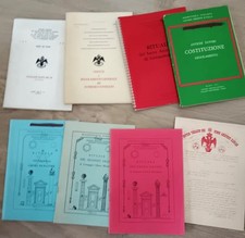 Vecchi libretti massoneria usato  Borgo San Lorenzo