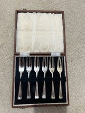 Pastry forks epns for sale  EAST GRINSTEAD