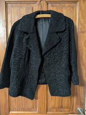 Astrakhan fur coat for sale  HALIFAX