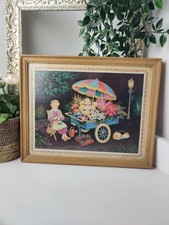 Tableau vintage marchande d'occasion  Saâcy-sur-Marne