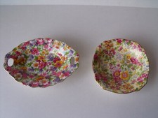 Two vintage chintz for sale  BRADFORD