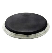 Bongo Drumhead, dobrado, 7,15” SKYNDEEP GRÁFICO DE COURO DE BEZERRO PRETO-M9-0715-S4-SD009. comprar usado  Enviando para Brazil