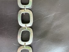 Usado, Pulseira modernista painel prata esterlina 925 comprar usado  Enviando para Brazil