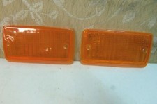 Usado, 2 NOVAS REPRODUÇÕES FORD ESCORT MK1 México LENTES DE LUZ DE LÂMPADA DE SINALIZAÇÃO FRONTAL comprar usado  Enviando para Brazil