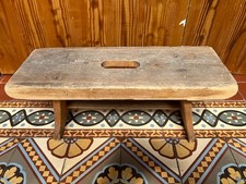 Alte holz fußbank gebraucht kaufen  Alzey-Umland