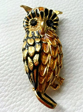 Grande broche hibou d'occasion  Paris XV