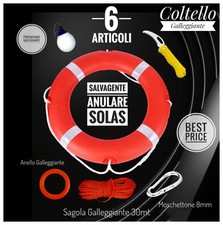 Salvagente anulare omologato usato  Brusciano