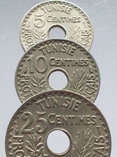 Tunisie centimes 1918 d'occasion Tunisie centimes 1918 d'occasion  Bruay-sur-l'Escaut