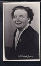 Cartolina koningin juliana usato  Italia