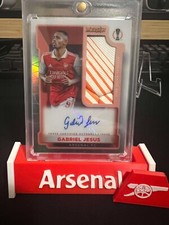 Bola oficial 2022-23 Topps Merlin UEFA Gabriel Jesus autografada #GJ Arsenal comprar usado  Enviando para Brazil
