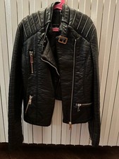 Giacca similpelle donna. usato  L Aquila