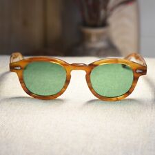 Óculos de sol vintage Johnny Depp acetato sólido década de 1960 lentes coloridas verdes, usado comprar usado  Enviando para Brazil