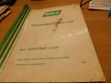 Bsa replacement parts for sale  NORTHWICH