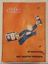 Poster insegna olio usato  Torino