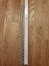 Silber kette bohnen gebraucht kaufen  Würselen