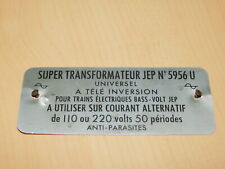 Plaque train jep d'occasion  Saint-Louis