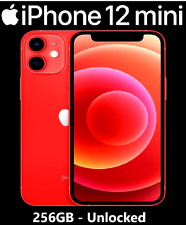 Apple iPhone 12 Mini 5G 256 GB - Produto vermelho 5,4" (GSM desbloqueado de fábrica) comprar usado  Enviando para Brazil