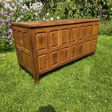 Antique oak chest. for sale  BEDALE