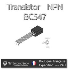 Transistor npn bc547 d'occasion  Tain-l'Hermitage