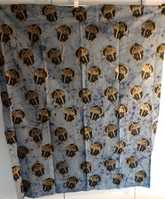 Tecido com cocar feminino africano gravata tingido batik look 1 jarda 42 polegadas de largura comprar usado  Enviando para Brazil