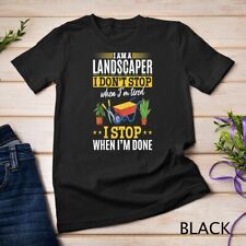 Camiseta unissex paisagismo jardinagem jardineiro planta jardim paisagismo, usado comprar usado  Enviando para Brazil