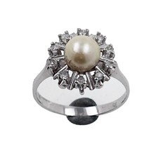Akoya zuchtperle ring gebraucht kaufen  Gelsenkirchen