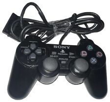 Controle preto oficial Sony PlayStation 2 PS2 DualShock 2 SCPH-10010 testado, usado comprar usado  Enviando para Brazil