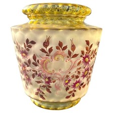 Yellow glass glassware d'occasion  Expédié en Belgium