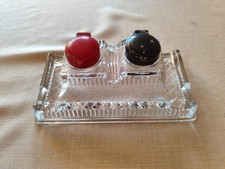 Encrier double verre d'occasion Encrier double verre d'occasion  Essert