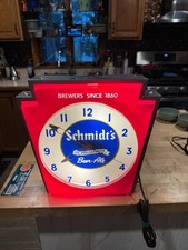 Schmidts beer clock for sale  Quarryville