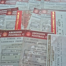Used match tickets for sale  ST. NEOTS