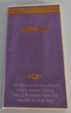 Owner´s Manual / Handbook Chevrolet Monza Stand 1979 comprar usado  Enviando para Brazil