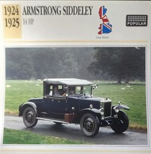 Armstrong siddeley car for sale  Lone Wolf