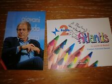 Giovanni minoli autografo usato  Genova